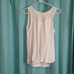 White tank top
